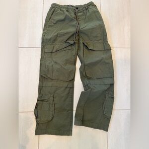 Fashion Nova Men's Green Cargo Pants